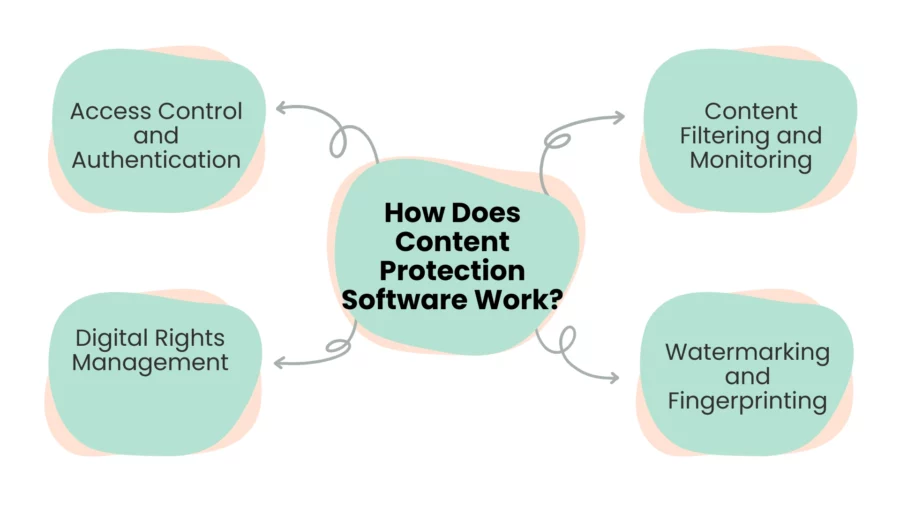 how does content protection software work